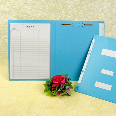 정부화일 A4 (하늘/BOX)