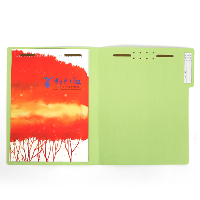 정부화일 A4 (연두/BOX)