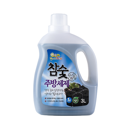 참숯 주방세제 3L