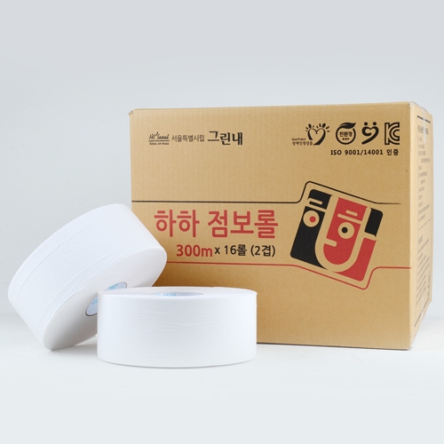점보롤화장지 300m/두겹(16롤)