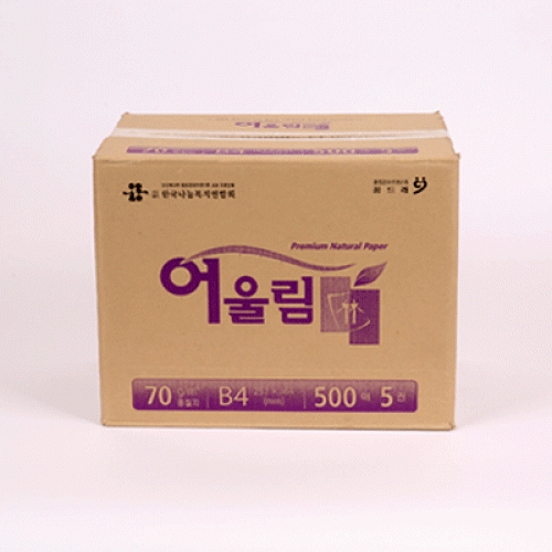 중질지 B4/70g(2,500매)