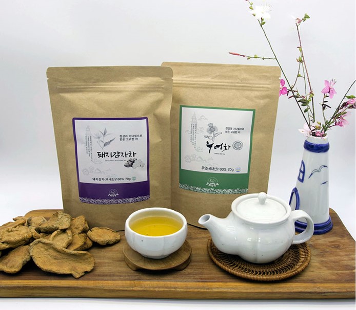 우엉차+돼지감자 지퍼백 70g